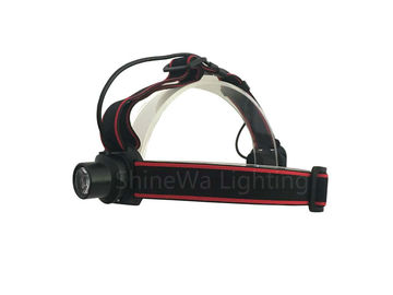 Waterproof IP64 Mini High Power Headlamp 120m Jarak Balok Lampu Tertinggi