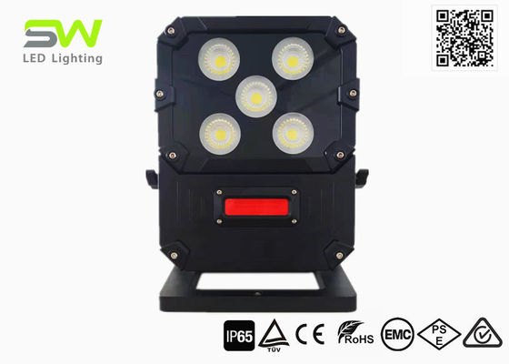 100W COB LED 5000 Lumens Portable LED Flood Lights Bertenaga Baterai Lithium