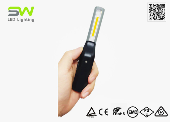 Kecil 100 Lumens COB LED Magnetic Pocket Work Light USB Isi Ulang