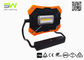 360° Adjustable Wide Beam 10 Watt Portable LED Flood Lights Isi Ulang
