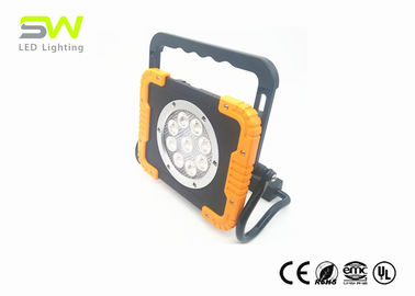 IP65 9x3W Lampu LED LED Portabel Dengan Pegangan Dan Magnet Yang Dapat Diputar Berdiri
