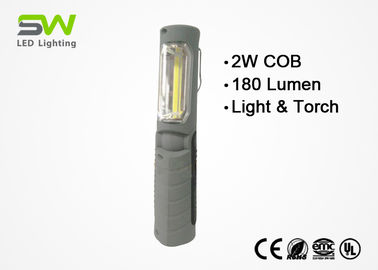 Mini 180 Lumen Lampu Kerja LED Isi Ulang Inspeksi Genggam Dengan Obor