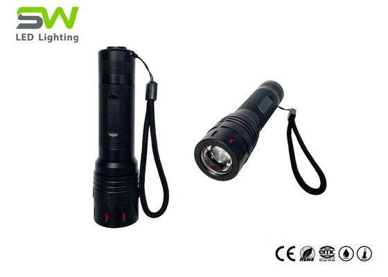 5 Watt Adjustable Focus High Power LED Torch Light Dengan Titik Merah