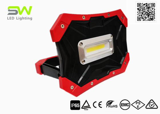 10W Rectangle COB LED Portabel Luar Lampu Banjir USB AC DC Isi Ulang