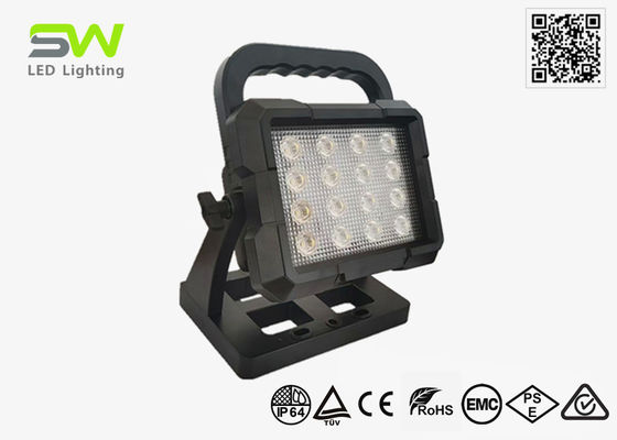 5000 lumens lampu kerja isi ulang dengan baterai alat listrik 18V 20V yang bisa dilepas