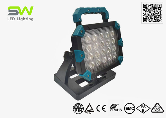 6500 Lumens Lampu Inspeksi Situs Isi ulang Dengan Baterai Alat Makita 18V 20V