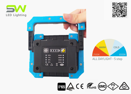 10W High CRI 95 Manual Car Inspection Light Tripod Dipasang Suhu Warna yang Bisa Disesuaikan
