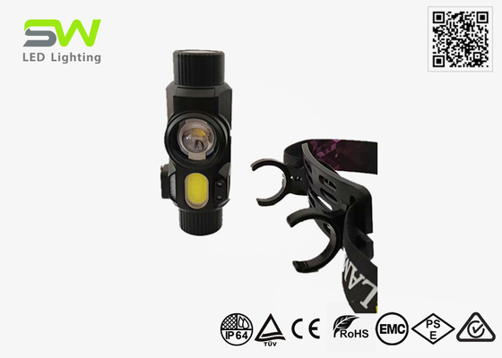 Serbaguna Sensor Touchless Aktifkan Head Torch Dengan Magnetic Tail COB Flood Beam
