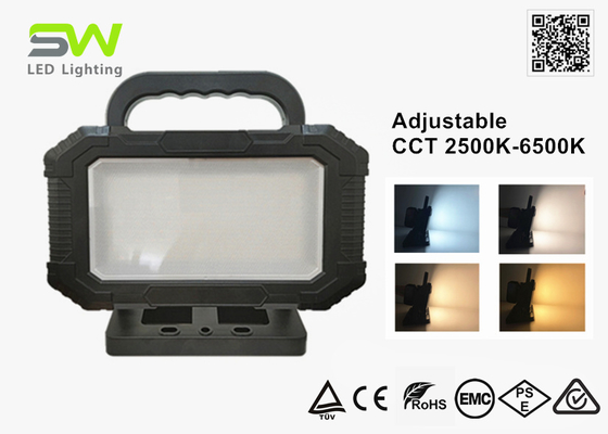 6000 Lumen Portable 18V Work Light dengan suhu warna yang dapat disesuaikan tanpa langkah