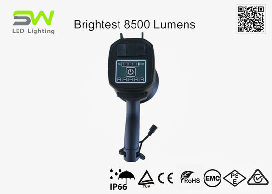 8500 Lumens Brightest Handheld Rechargeable LED Spotlight For Outdoor Site Rescue