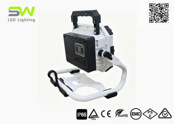 10000 Lumen IP65 Portable LED Flood Lights Rechargeable Untuk Penyelamatan Situs