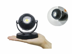 10W 1000 Lumens Fleksibel Berputar Isi ulang Lampu Kerja Magnetic Stand