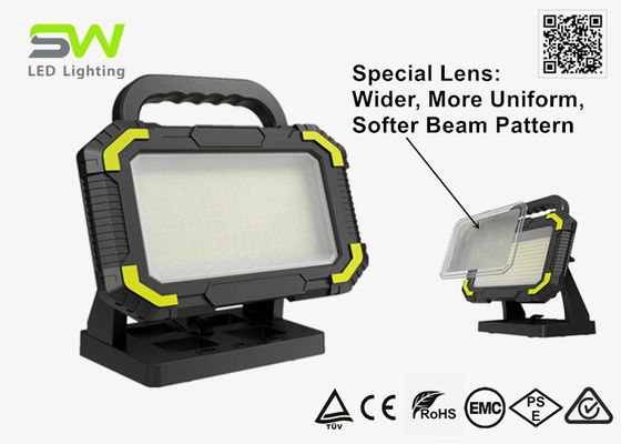 6000 Lumen Portable 18V Work Light dengan suhu warna yang dapat disesuaikan tanpa langkah